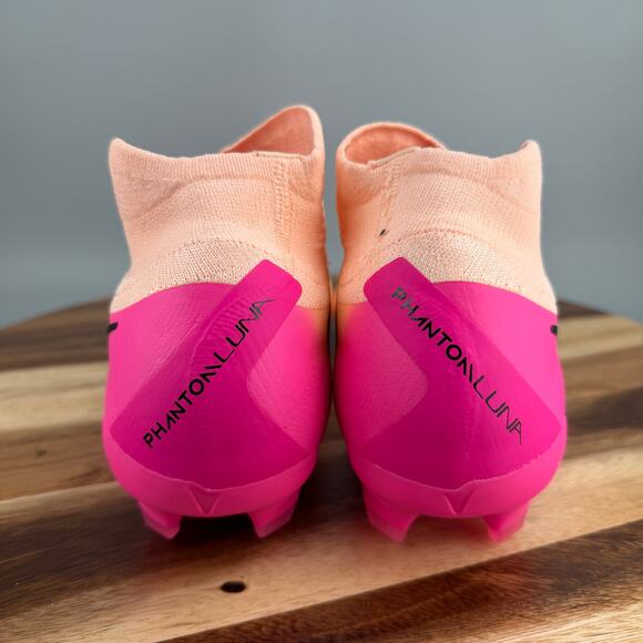 Nike Phantom Luna II Pro FG Crimson Pink Soccer Cleats Men\'s 12 FJ2575-800